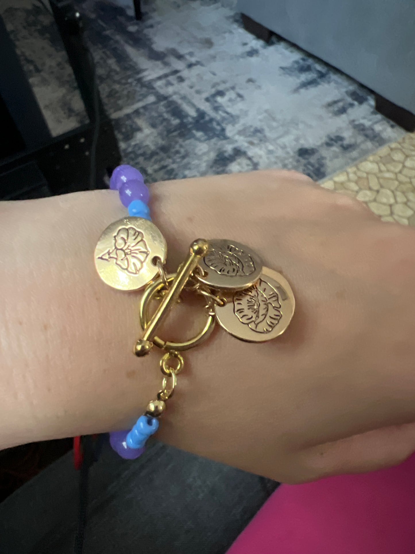 PREORDER Birth Flower Charm Bracelet