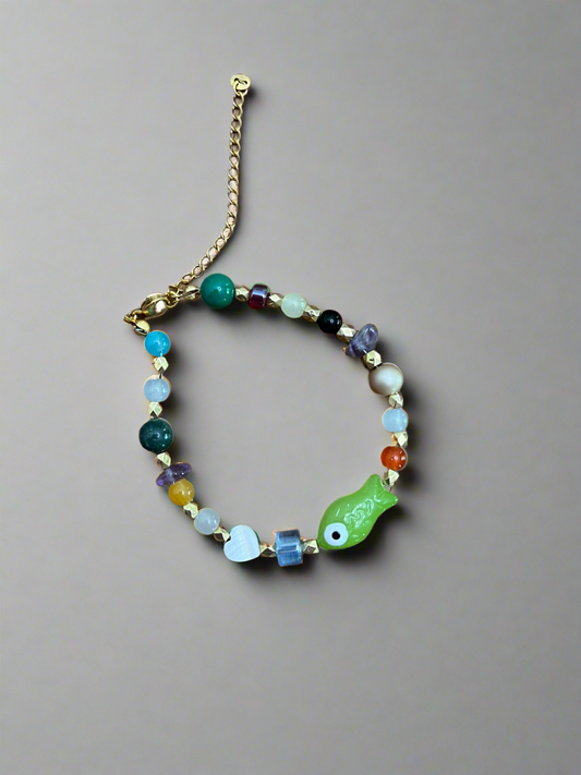 Green Fish Bracelet