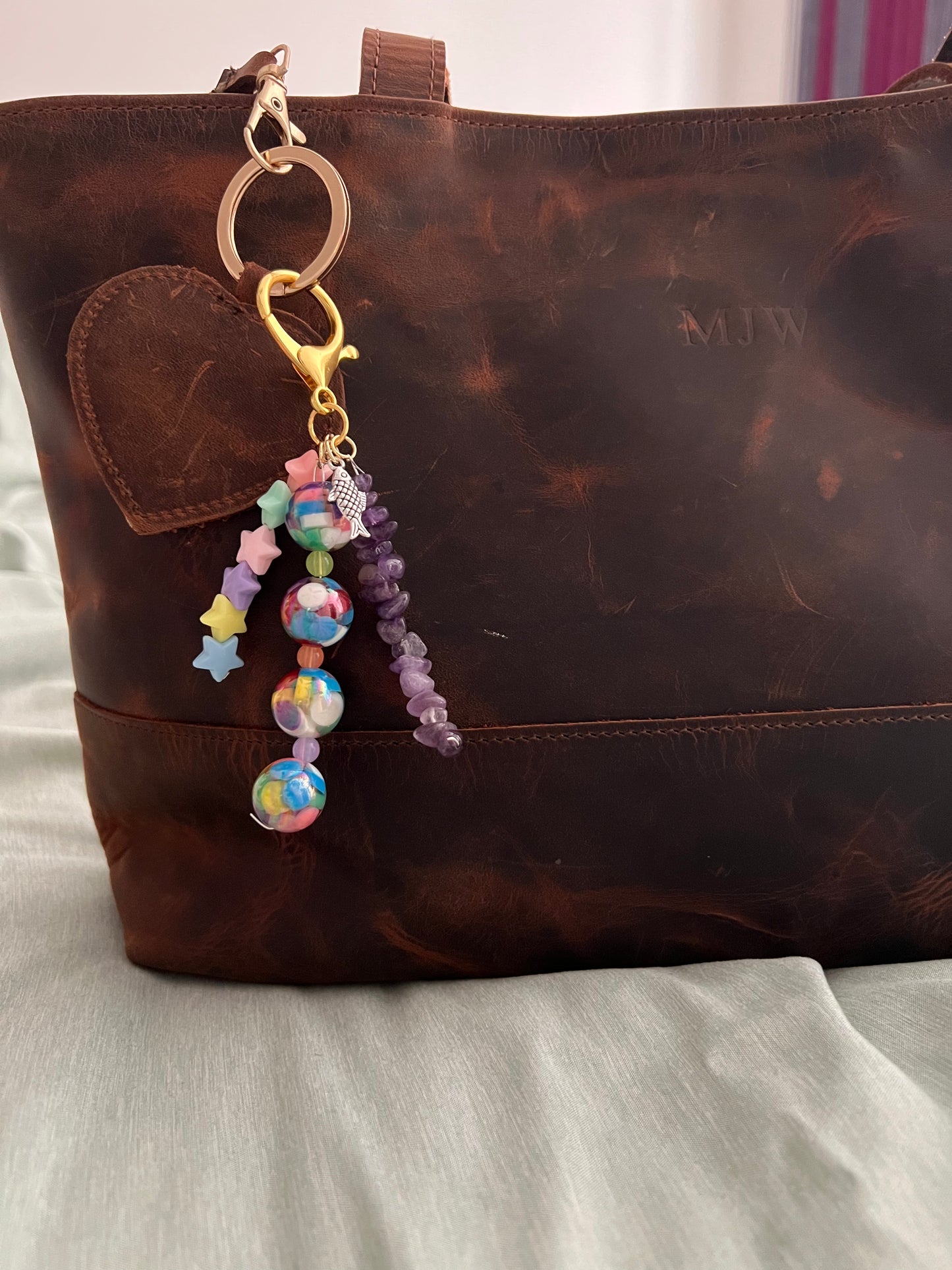 Just A Girl Bag Charm