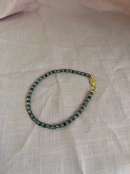 Iridescent Anklet